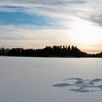 Het sneeuw engeltje mag natuurlijk niet ontbreken